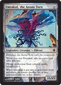 NM English 1 x MTG Emrakul, the Aeons Torn Rise of the Eldrazi Original Printing - Image 1