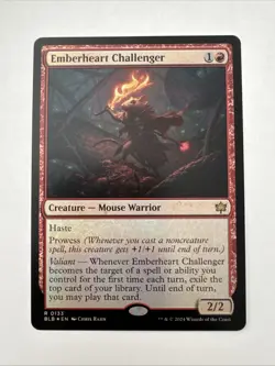 Emberheart Challenger Bloomburrow Foil - Image 1