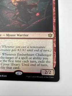 Emberheart Challenger Bloomburrow Foil - Image 4