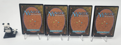 4x MTG Raised Foil Full-Art Mountain (1953) Secret Lair Mana Symbiote Venom - Image 2