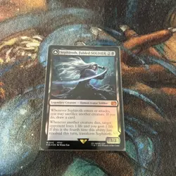 Sephiroth, Fabled SOLDIER - MTG Final Fantasy (FOIL) - Image 1
