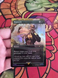 Regrowth (Rainbow Foil) Secret Lair Drop MTG MINT - Image 1