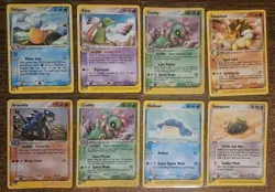 Pokemon Cards Holos And Rares E-readers Lot (Qty 13 Cards) Wotc Vintage E-reader - Image 1