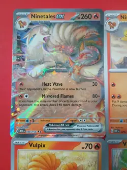 X18 Pokemon Cards Vulpix Ninetails Lot No Duplicates - Image 4