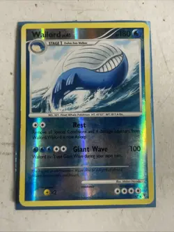 MP Wailord 47/147 Rare Reverse Holo Pokemon Supreme Victors - Image 1