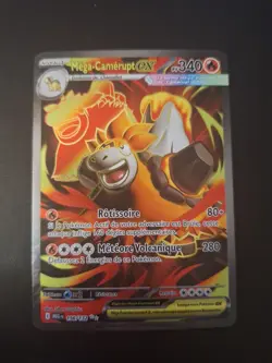 Carte Pokemon - Mega-Camerupt EX FA 156/132 - MEG Mega-Evolution - Image 1