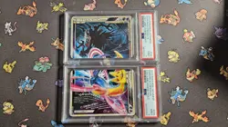 Sequential PSA 9 Pokemon Darkrai & Cresselia Legend 035 036 Lost Link Japanese - Image 1