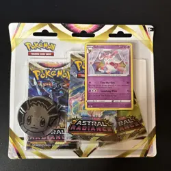 Pokemon TCG 2 x Astral Radiance Triple Blister Pack - Eevee & Sylveon - SEALED - Image 4