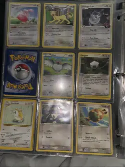 pokemon binder collection 22 pages front and back 150+ cards - Image 4