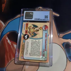 CGC 9 Charizard Pokemon Topps 1999 Series 1-6 First Print - Image 2