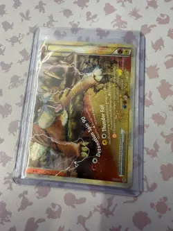 Entei & Raikou Legend (bottom) 91/95 Unleashed Holo Pokemon TCG - Image 1