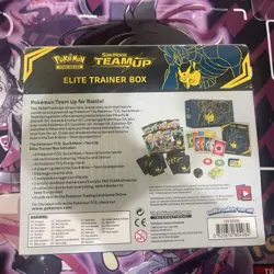 Pokemon Sun and Moon Team Up Elite Trainer Box - Factory Sealed With Case - Image 4