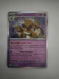 Alakazam 003 [Stamped] MEP: Mega Evolutions Promo English Pokemon Black Star - Image 1