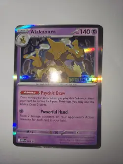 Alakazam 003 [Stamped] MEP: Mega Evolutions Promo English Pokemon Black Star - Image 2