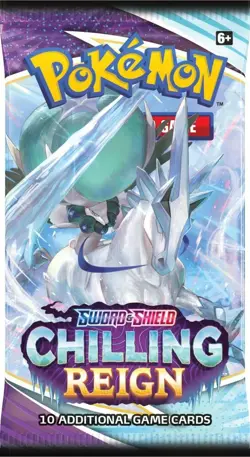 Pokemon TCG: Chilling Reign (SWSH06) Booster Pack - Sealed, Unweighed - Image 1