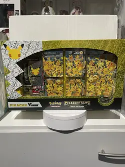 Pokemon TCG Celebrations 25th Anniversary Pikachu V-Union Special Collection Box - Image 1
