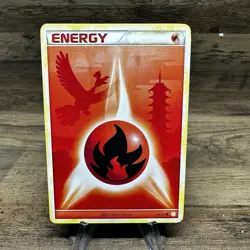 Pokemon Ho-oh Fire Energy 116/123 Hgss Heart Gold Soul Silver - Image 1