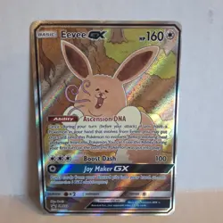 Pokemon TCG Eevee GX SM233 Full Art Promo - LP - Image 1