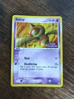 Baltoy 59/110 Ex Holon Phantoms Reverse Holo Stamped Pokemon PACK FRESH MINT - Image 1
