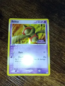 Baltoy 59/110 Ex Holon Phantoms Reverse Holo Stamped Pokemon PACK FRESH MINT - Image 2