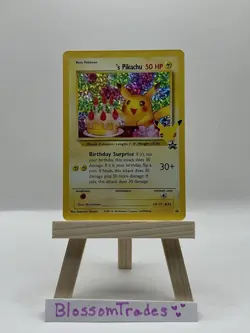 Pokemon TCG Birthday Pikachu 24/53 Holo Celebrations Classic Collection - NM - Image 2