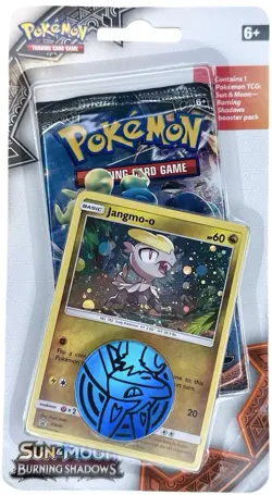 Pokemon Sun and Moon Burning Shadows Checklane Blister SEALED - Image 1