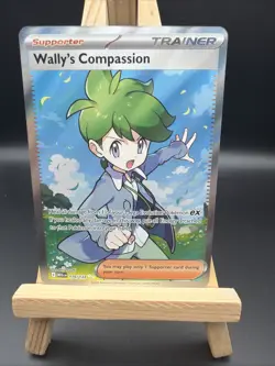 Pokemon TCG Wallys Compassion 176/133 Full Art Trainer Mega Evolutions NM - Image 1