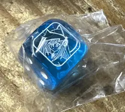 Rare Chase Blue Dark Magician Girl DMG Yugioh D6 Dice Legendary Duelists Set F3 - Image 1