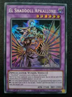 El Shaddoll Apkallone Yu-Gi-Oh! MP21-EN246 1st Prismatic Secret Rare - Image 1