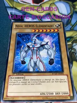 CARTE Yu Gi Oh NEOS, HEROS ELEMENTAIRE RYMP-FR004 1ere edition - Image 1