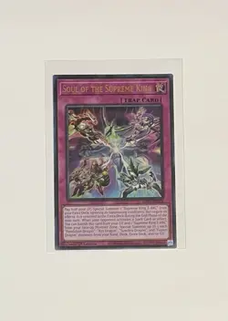 2x Yu-Gi-Oh! Soul Of The Supreme King #MP24-EN268 Ultra Rare 1st Ed (NM) - Image 2