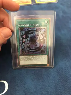 Yugioh Shaddoll Fusion Name Shift Error Platinum Secret Rare 1st Edition - Image 2