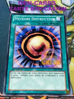 CARTE Yu Gi Oh METEORE DESTRUCTEUR LCJW-FR068 1ere edition - Image 1