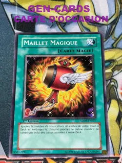 CARTE Yu Gi Oh MAILLET MAGIQUE SD09-FR027 1ere edition EXCELLENT - Image 1