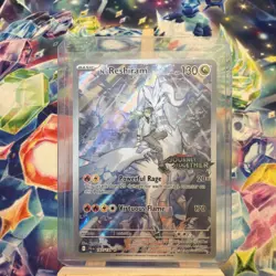 Pokemon TCG N's Reshiram Stamped Promo Holo Card 167/159 SV09 Journey Together - Image 1