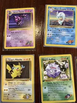 Pokemon Card Lot Gym Heroes - Image 2