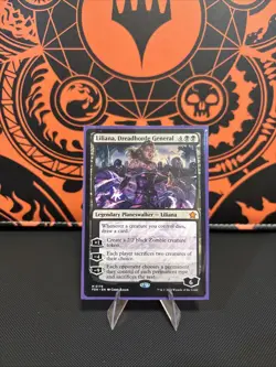 Magic the Gathering Foundations Liliana, Dreadhorde General Mythic Rare Card - Image 1