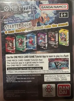One Piece Dodgers Luffy Card Leader Promo TCG, LA Monkey D. NEW Unopened Bandai - Image 3