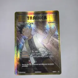 Brock's Grit 107/108 XY Evolutions Pokemon Card Ultra Rare Full Art Holo LP - Image 2