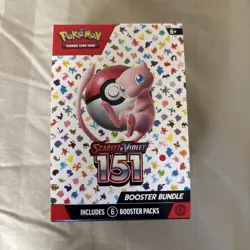 Pokemon 151 SCARLET & VIOLET Booster Bundle (Empty Box) no cards. - Image 1