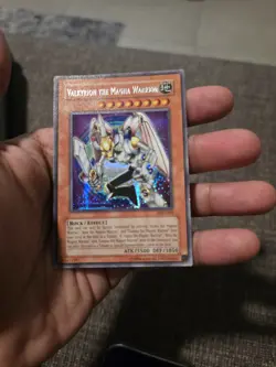 VALKYRION THE MAGNA WARRIOR SDD-001 YU-GI-OH SECRET RARE PROMO CARD NM - Image 2