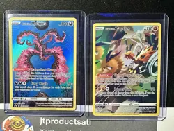 Galarian Moltres SWSH284 + Galarian Zapdos SWSH283. 2 Card Lot - Image 1