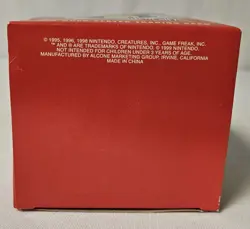 Vtg 1999 Pokemon Sealed Mewtwo 23K Gold-Plated Card #150 Burger King Red Box - Image 4
