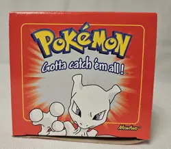 Vtg 1999 Pokemon Sealed Mewtwo 23K Gold-Plated Card #150 Burger King Red Box - Image 5
