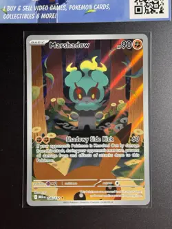 Marshadow 146/132 Illustration Rare - Mega Evolution Set - NM - Pokemon Card TCG - Image 2