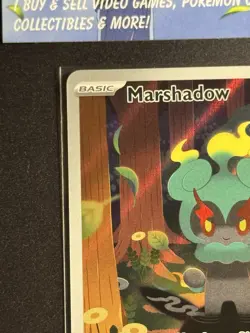 Marshadow 146/132 Illustration Rare - Mega Evolution Set - NM - Pokemon Card TCG - Image 3