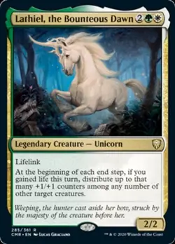 LATHIEL, THE BOUNTEOUS DAWN NM! *COMMANDER LEGENDS* - Image 1