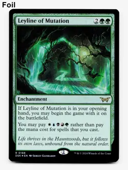 Leyline of Mutation (FOIL) - Duskmourn: House of Horror - MTG Magic NM/M 🌳 - Image 1