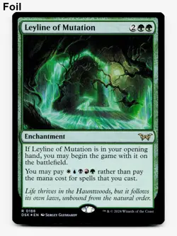 Leyline of Mutation (FOIL) - Duskmourn: House of Horror - MTG Magic NM/M 🌳 - Image 3