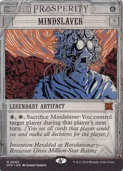 Mindslaver M Outlaws of Thunder Junction: Breaking News 63 NM - Image 1